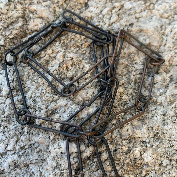 VINTAGE METAL NECKLACE - Picture 3 of 5